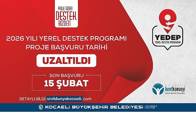Kocaeli Büyükşehir Belediyesi’nin desteğiyle hayata geçirilen Yerel Destek Programı’nda (YEDEP)