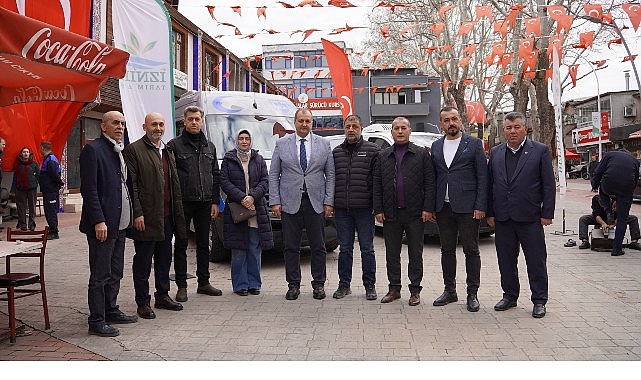 İznik Belediyesi, hizmet kapasitesini artırmaya yönelik çalışmalar kapsamında iki yeni