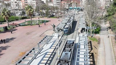 Kocaeli Büyükşehir Belediyesi, Akçaray Tramvay Hattı’nda kapasiteyi iki katına çıkarma