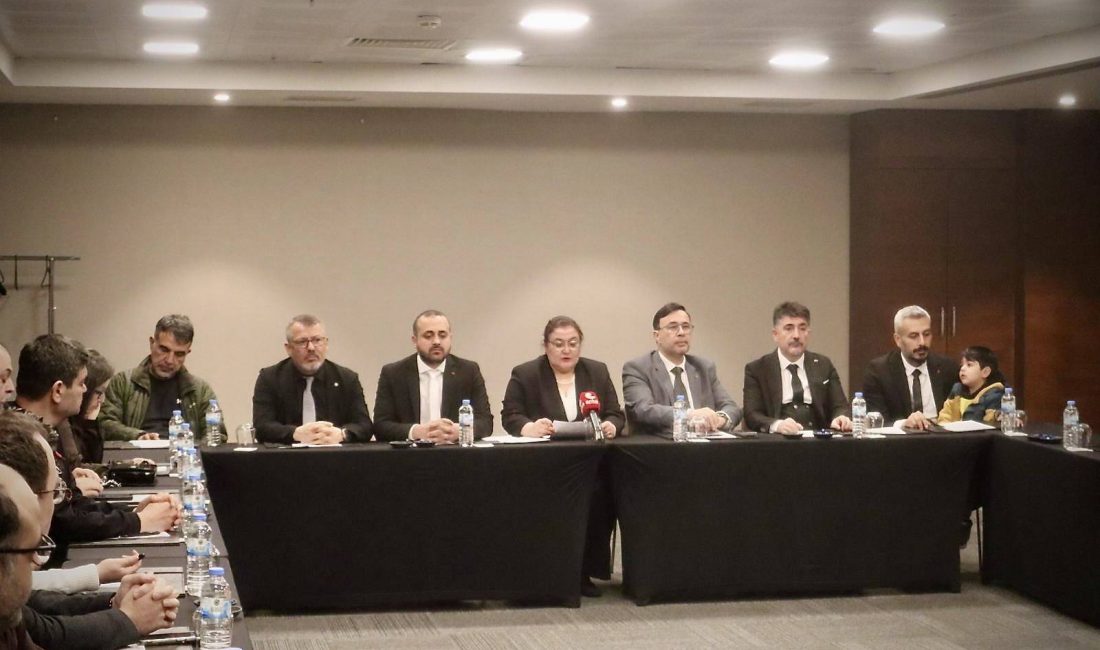 Hekim Birliği Sendikası Genel Başkanı Dr. Hatice Çerçi Balcı ve