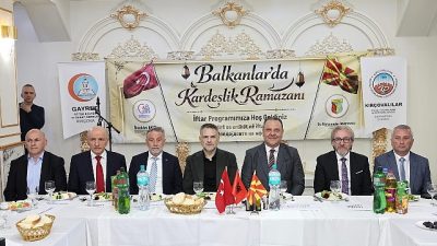 İstanbul Bayrampaşa Belediyesi, “Balkanlar’da Kardeşlik Ramazanı” programı kapsamında düzenlediği iftar