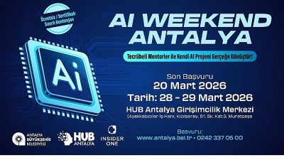 Antalya Büyükşehir Belediyesi ve Insider One iş birliğiyle düzenlenen "AI