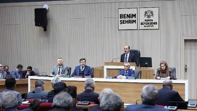 Konya Büyükşehir Belediye Başkanı Uğur İbrahim Altay başkanlığında yapılan Büyükşehir
