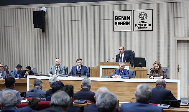 Konya Büyükşehir Belediye Başkanı Uğur İbrahim Altay başkanlığında yapılan Büyükşehir