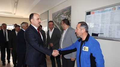 Konya Büyükşehir Belediye Başkanı Uğur İbrahim Altay, Akyokuş mevkiinde bulunan