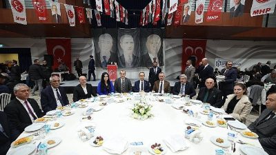Kocaeli Büyükşehir Belediye Başkanı Tahir Büyükakın, MHP Kocaeli İl Başkanlığı