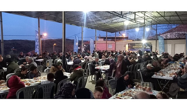 Her yıl olduğu gibi bu yıl da vatandaşları iftar sofralarında