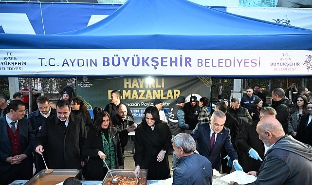 Aydın Büyükşehir Belediye Başkanı Özlem Çerçioğlu, Aydınlıları iftar sofralarında buluşturmaya