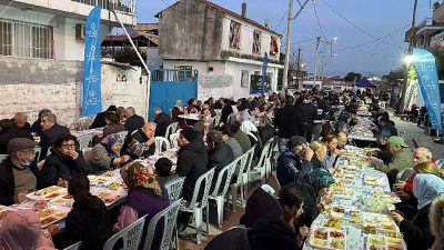 Her yıl olduğu gibi bu yıl da vatandaşları iftar sofralarında
