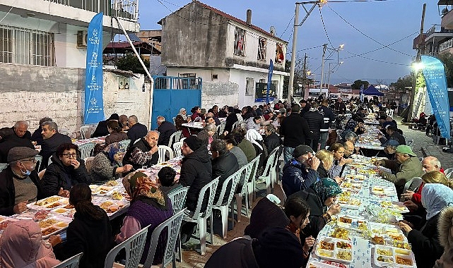 Her yıl olduğu gibi bu yıl da vatandaşları iftar sofralarında