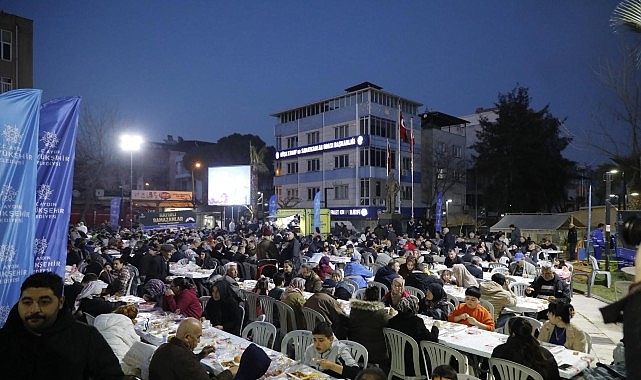 Her yıl olduğu gibi bu yıl da vatandaşları iftar sofralarında