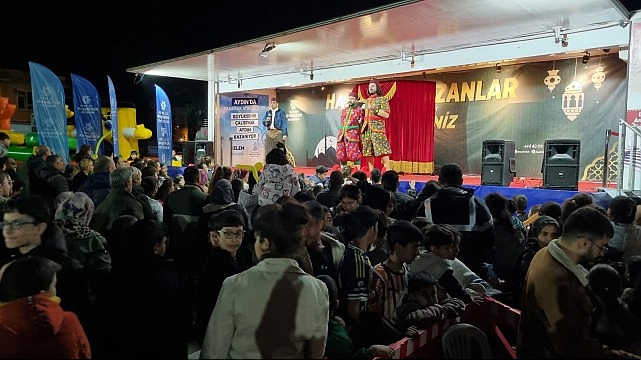 Aydın Büyükşehir Belediyesi tarafından Ramazan ayı boyunca düzenlenen etkinlikler devam