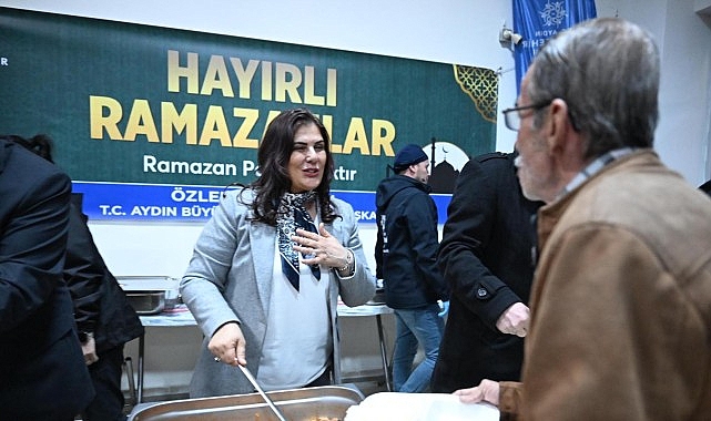 Aydın Büyükşehir Belediyesi tarafından düzenlenen iftar programları, Ramazan ayının bereketini