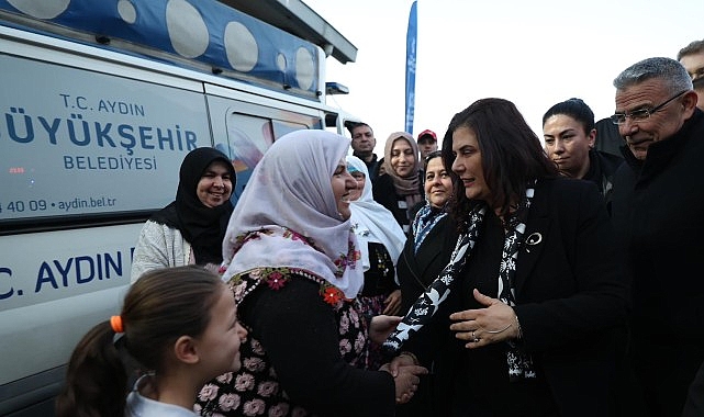 Aydın Büyükşehir Belediyesi tarafından Ramazan ayı nedeniyle kentin farklı noktalarında