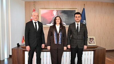 Aydın Büyükşehir Belediye Başkanı Özlem Çerçioğlu’na, TCDD Taşımacılık A.Ş. İzmir