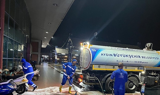 Aydın Büyükşehir Belediyesi, Aydın Şehirler Arası Otobüs Terminali’nde ve ilçe