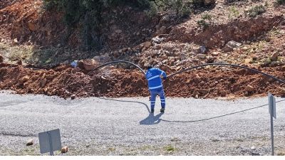 Çerçioğlu, altyapı yatırımlarını kent genelinde aralıksız sürdürüyor.