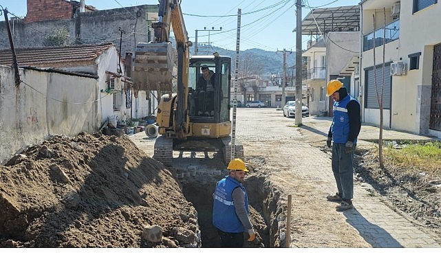 Aydın Büyükşehir Belediyesi, kent genelinde sürdürdüğü altyapı yatırımlarına aralıksız devam