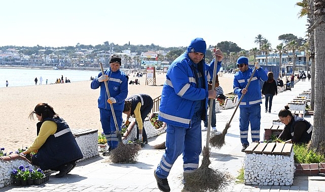 Aydın Büyükşehir Belediyesi, Ramazan Bayramı öncesinde kent genelinde yürüttüğü çevre