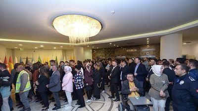 Kahramankazan Belediye Başkanı Selim Çırpanoğlu, Ramazan Bayramı öncesinde belediye personeliyle