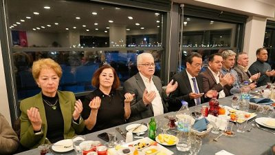 Burhaniye Belediyesi tarafından ilçedeki şehit aileleri ve gaziler onuruna Blue