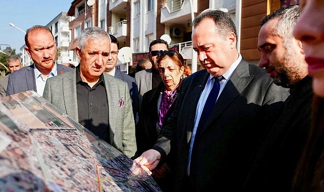 Manisa Büyükşehir Belediye Başkanı Besim Dutlulu, Saruhanlı ilçesinde başlatılan dev