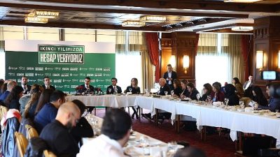 Çankaya Belediye Başkanı Hüseyin Can Güner, “İkinci Yılımızda Hesap Veriyoruz” sloganıyla