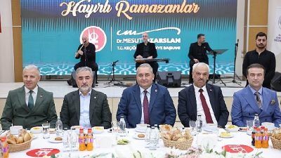 Keçiören Belediye Başkanı Dr. Mesut Özarslan, Mevlana Kültür Merkezi’nde düzenlenen