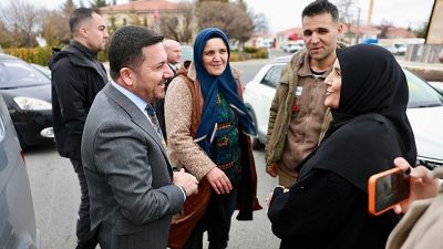 Nevşehir Belediye Başkanı Rasim Arı, bayram dolayısıyla gerçekleştirdiği ziyaretlerle hem
