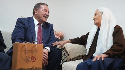 Milas Belediye Başkanı Fevzi Topuz, yaşlılar haftası dolayısıyla ilçemizde ikamet
