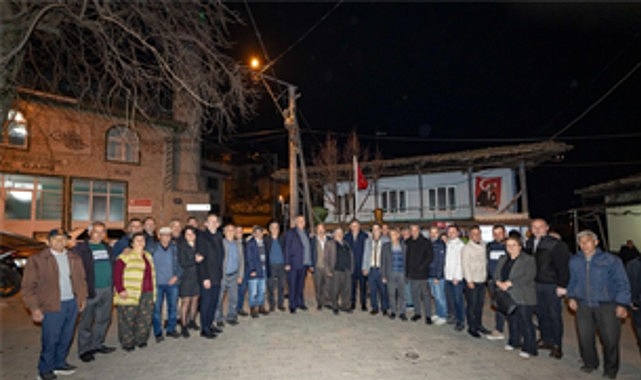 İzmir Büyükşehir Belediye Başkanı Cemil Tugay, Beydağ’dan Kiraz’a, Bayındır’dan Zeytinova’ya