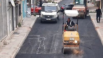 Çiğli Belediyesi, ilçe genelinde sürdürdüğü altyapı ve üstyapı çalışmalarına hız