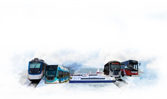 İzmir Büyükşehir Belediyesi’ne bağlı ESHOT, İZULAŞ, İZDENİZ, Metro ve Tramvay