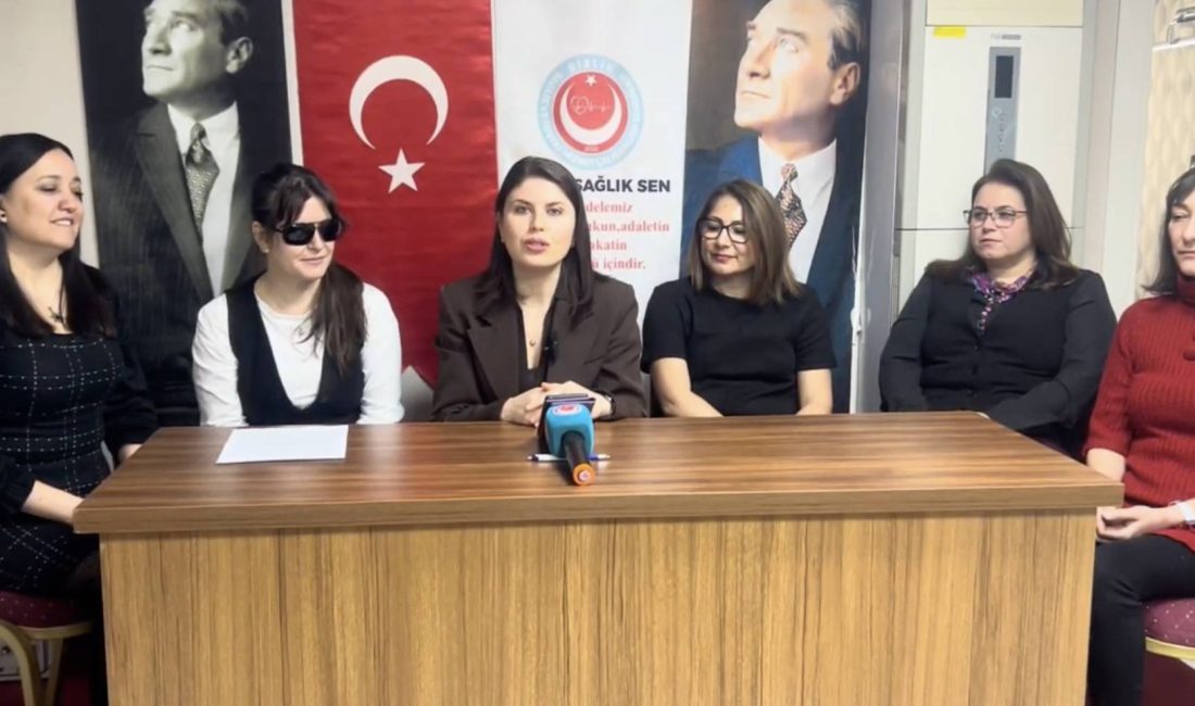 Birlik Sağlık Sen Kadın Komisyonu Başkanı Hemşire Sultan Erdoğan 8 Mart