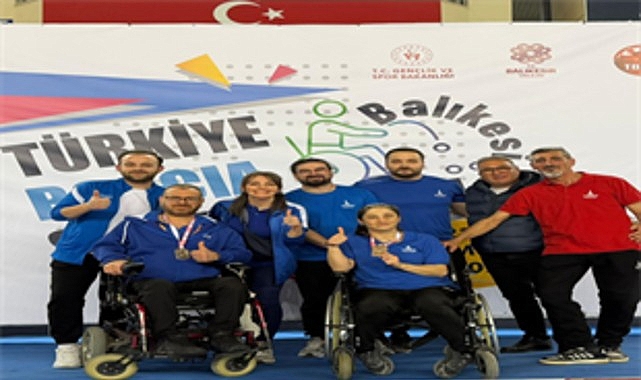 Balıkesir’de düzenlenen Boccia Türkiye Şampiyonası, 17 ilden yaklaşık 160 sporcunun
