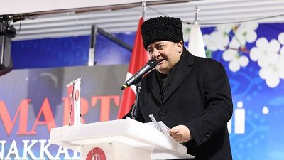 Keçiören Belediyesi tarafından Kalaba Kent Meydanı’nda düzenlenen 18 Mart Çanakkale Zaferi