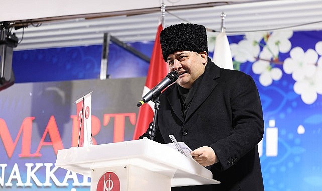 Keçiören Belediyesi tarafından Kalaba Kent Meydanı’nda düzenlenen 18 Mart Çanakkale Zaferi