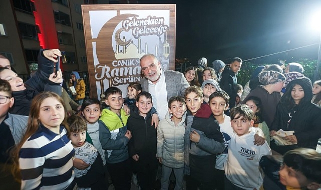 Canik Belediye Başkanı İbrahim Sandıkçı, Ramazan ayı boyunca çocukları ve