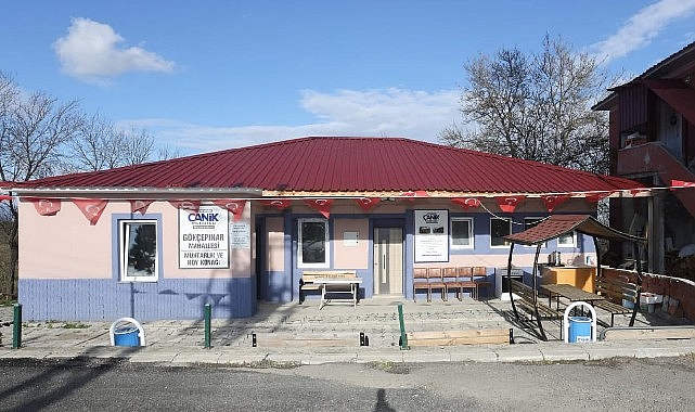 Canik Belediye Başkanı İbrahim Sandıkçı, vatandaşların buluşma noktası olan, muhtarlık