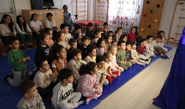 Didim Belediyesi’ne bağlı Deniz Yıldızları Kreş ve Gündüz Bakımevi’nde eğitim