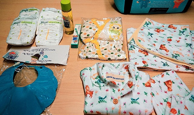 Didim’de dünyaya gelen bebekler için anlamlı bir sosyal destek projesi