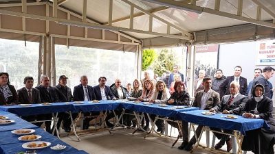 Didim’de Ramazan Bayramı dolayısıyla düzenlenen protokol bayramlaşma programı, yoğun katılımla