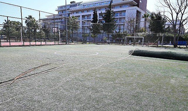 Kemer Belediyesi Göynük Mahallesi’nde yer alan Günübirlik Sosyal Tesislerde bulunan