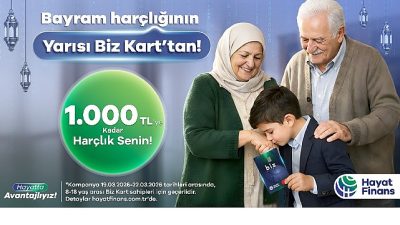 Türkiye’nin ilk lisanslı dijital bankası Hayat Finans, bayram harçlığı geleneğini