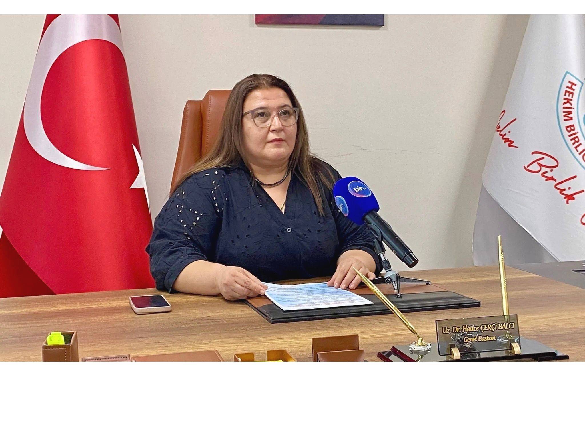 Hekim Birliği Başkanı Balcı, "Kadının Gücü Toplumun Gücüdür" dedi.