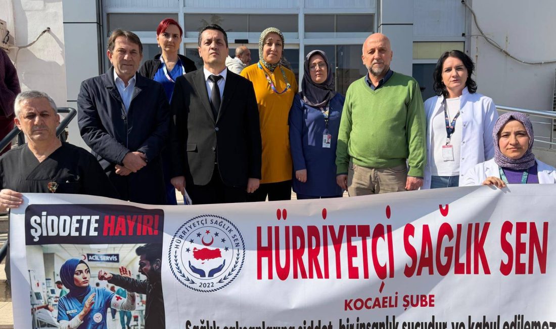 Hürriyetçi Sağlık Sen, Karamürsel Devlet Hastanesi'nde bir hemşirenin hasta yakını