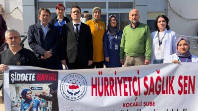 Hürriyetçi Sağlık Sen, Karamürsel Devlet Hastanesi'nde bir hemşirenin hasta yakını