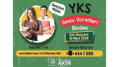 Bayrampaşa Belediye Başkan Vekili İbrahim Akın, YKS’ye girecek öğrencilerin sınav