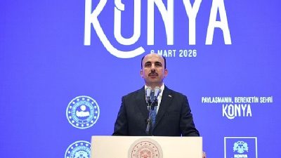 İçişleri Bakanı Mustafa Çiftçi, “Gazze Gönül Sofrası İftarı” programında, Konya’da