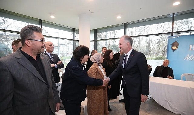 İnegöl protokolü Ramazan Bayramı nedeniyle düzenlenen bayramlaşma töreninde bir araya